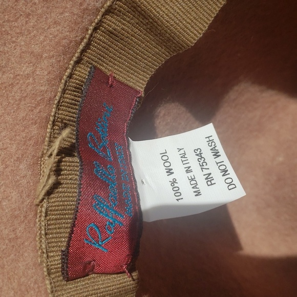 *EUC* Raffaello Bettini 100% Wool Women's Fedora - Picture 6 of 7